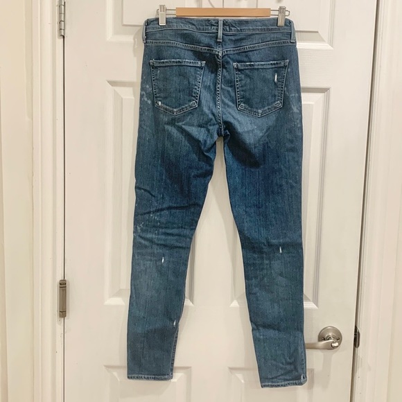 AGOLDE Sophie High Rise Skinny Distressed Jeans - Picture 8 of 16